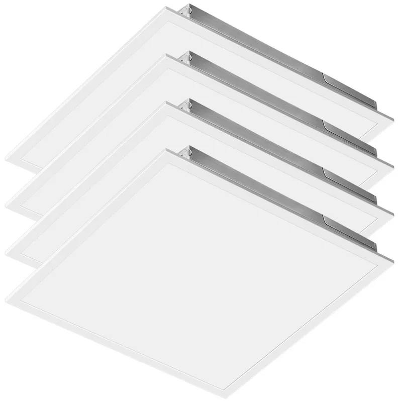 2X2 LED Flat Panel Light - 40W/30W/20W - 5370 Lumens - 5000K/4000K/3500K - 120-277V - Pack of 4