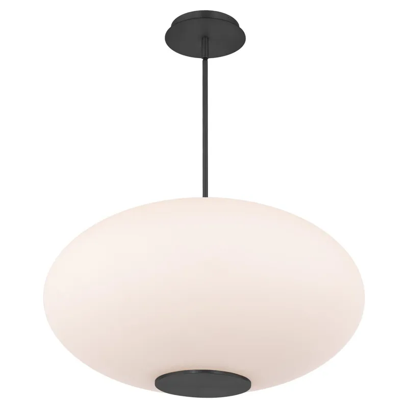 Illusion 22in LED Pendant 3500K in Black