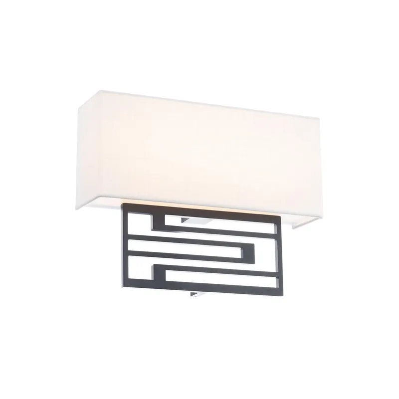 Vander 14in LED Wall Sconce 3-CCT 2700K-3000K-3500K Set to 3000K in Black