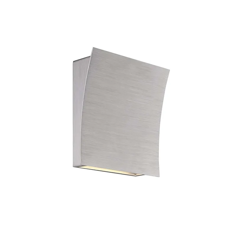 Slide LED Wall Sconce 3500K in Brushed Aluminum