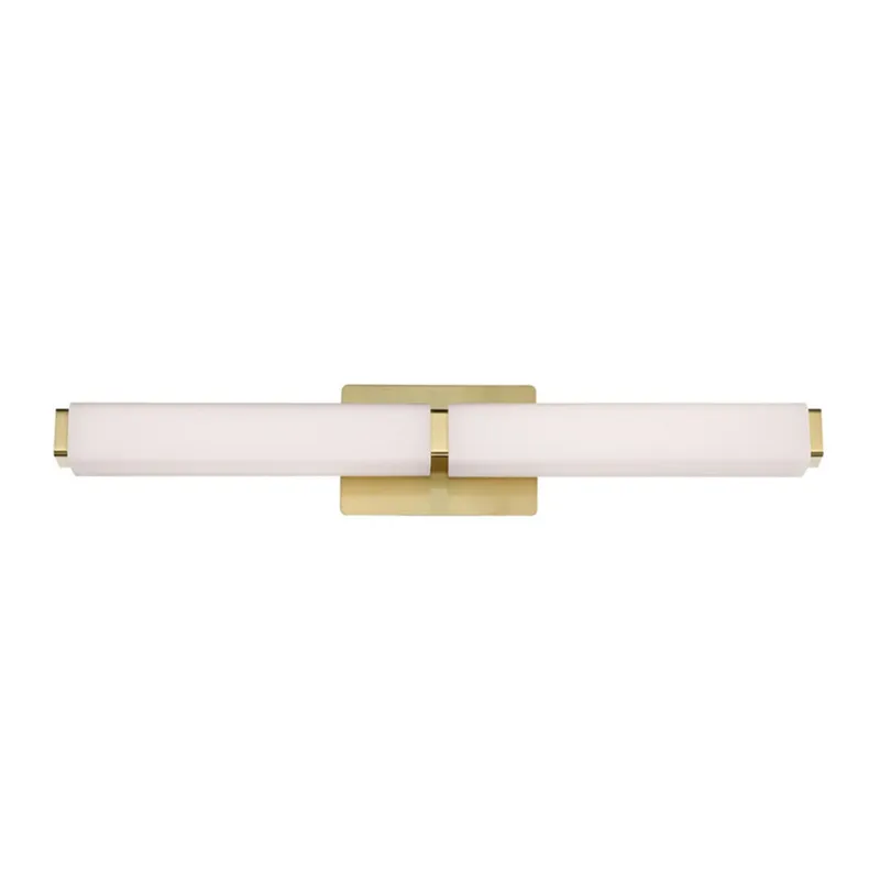 Vogue 27in LED Bathroom Vanity or Wall Light 2700K in Brushed Brass