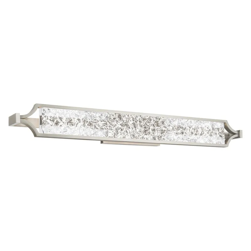 Emblem 38in LED Bathroom Vanity or Wall Light 3000K in Brushed Nickel