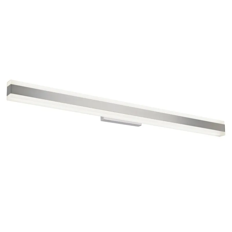 Cinch 37in LED Bathroom Vanity or Wall Light 3-CCT 2700K-3000K-3500K Set to 2700K in Brushed Nickel