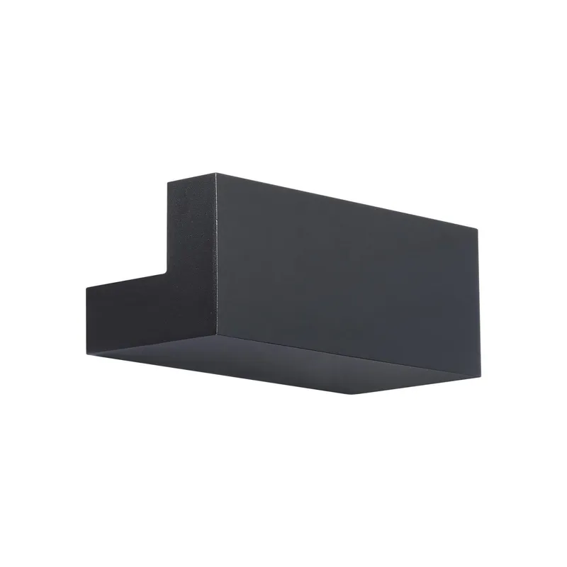 Bantam 9in LED Wall Light 3-CCT 2700K-3000K-3500K Set to 3500K in Black