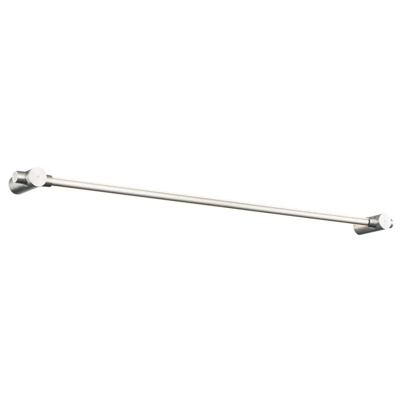 Cadence 39in LED Bathroom Vanity or Wall Light 3000K with Square and Round Backplate in Brushed Nickel