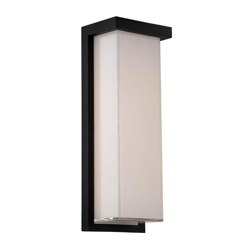 Ledge 14in LED Indoor or Outdoor Wall Light 3500K in Black