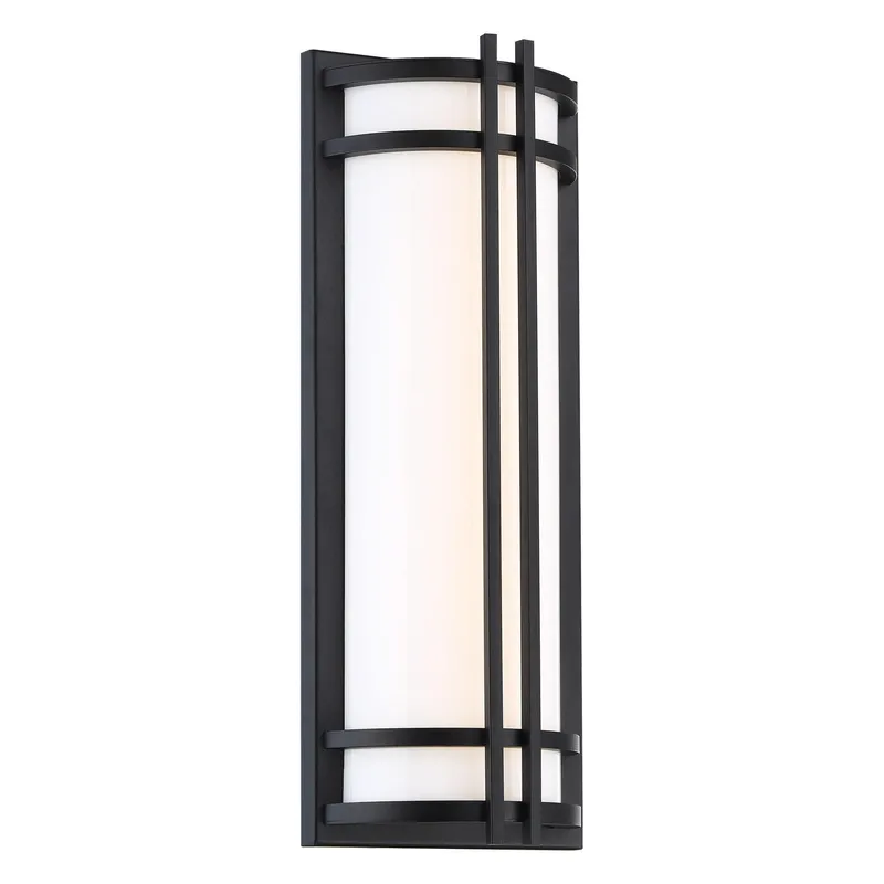 Skyscraper 18in LED Indoor or Outdoor Wall Light 3500K in Black