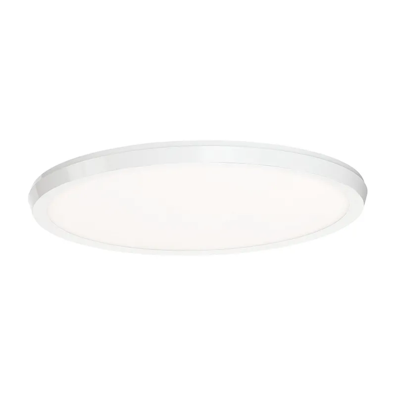 Argo 15in LED Round Flush Mount 3-CCT 2700K-3000K-3500K Set to 2700K in White