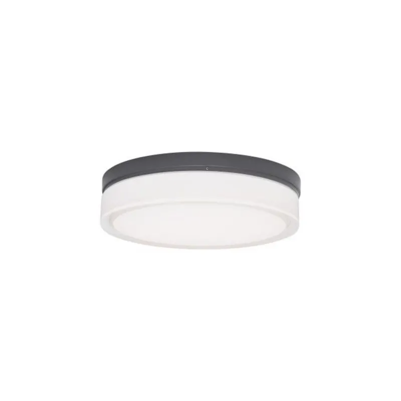 Cirque Small Outdoor Wall/Flush Mount Outdoor 1-Light LED 3000K Charcoal by Sean Lavin