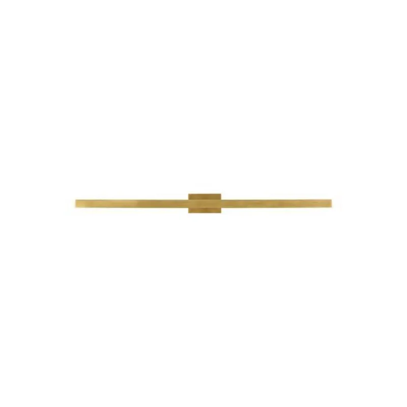 Dessau 36 Picture Light Wall Collection 1-Light LED 3000K Natural Brass by Sean Lavin