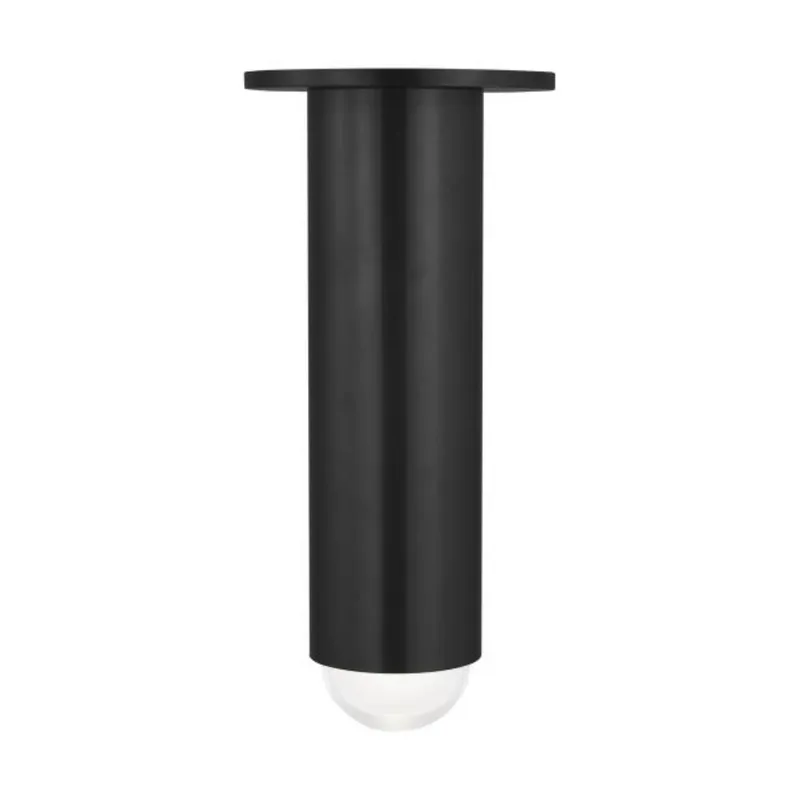 Ebell Medium Flush Mount Flush & Semi-Flush Mount 1-Light LED 2700K Dark Bronze by Kelly Wearstler