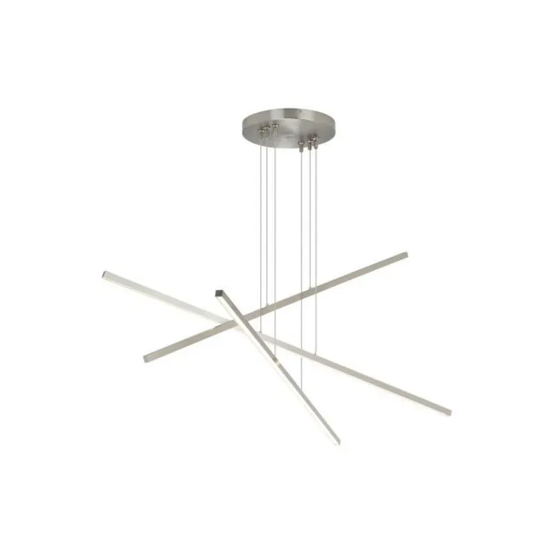 Essence Trio Linear Linear Suspension 3-Light LED 3000K Satin Nickel