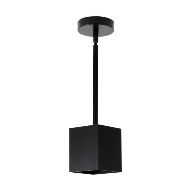 Exo 6 Pendant Line-Voltage Pendants/Suspension 1-Light LED 2700K Black by Sean Lavin