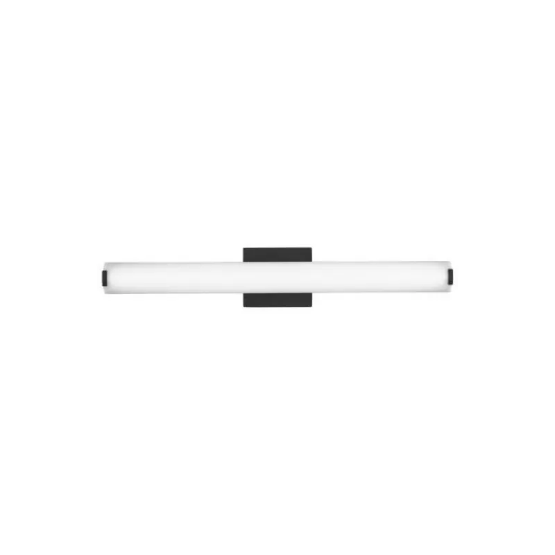 Finn 24 Bath Bath Collection 1-Light LED 3000K Nightshade Black by Sean Lavin