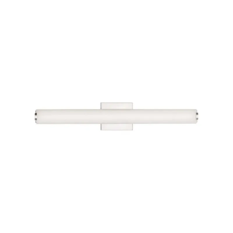 Finn 24 Bath Bath Collection 1-Light LED 3000K Satin Nickel by Sean Lavin