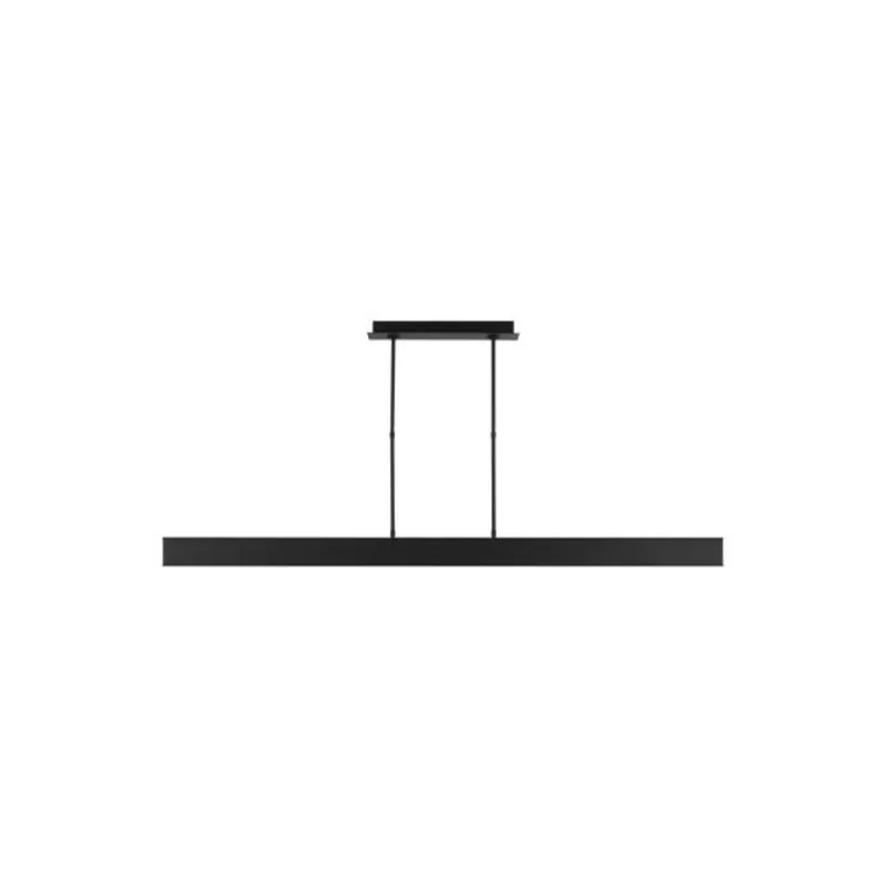 I-Beam 72 Linear Suspension Linear Suspension 1-Light LED 2700K Nightshade Black by Mick De Giulio