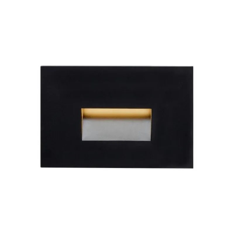 Ikon Outdoor Step Light Outdoor 1-Light LED 2700K/3000K Selectable Black by Sean Lavin