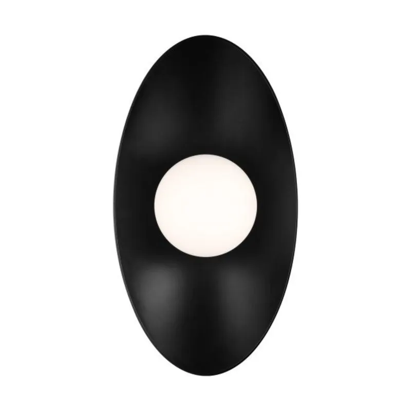Joni 13 Wall Wall Collection 1-Light LED 3000K MATTE BLACK / MATTE BLACK by Sean Lavin