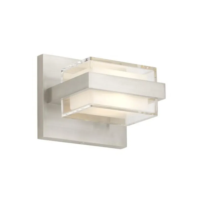 Kamden 1-Light Wall/Bath Bath Collection, Wall Collection 1-Light LED 3000K Nightshade Black by Sean Lavin
