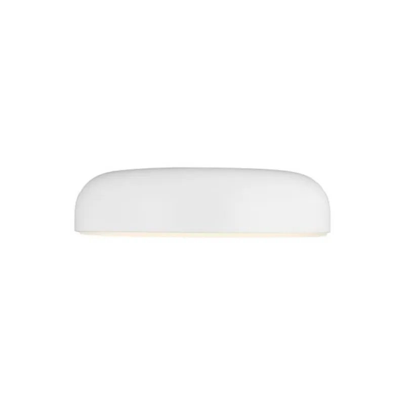 Kosa 13 Flush Mount Flush & Semi-Flush Mount 1-Light LED 3000K Matte White by Sean Lavin