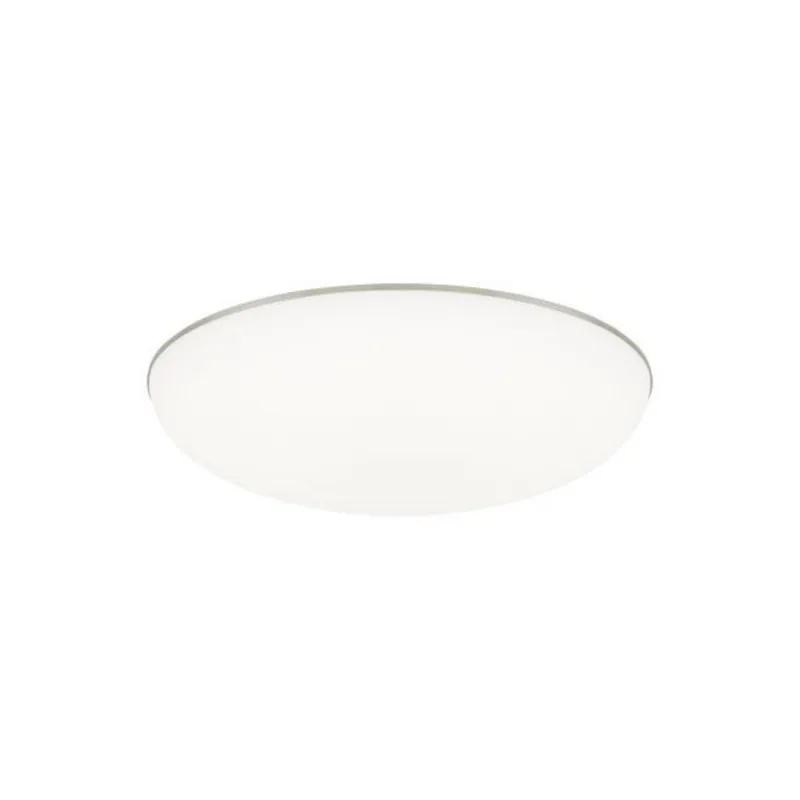 Megan Flush Mount Flush & Semi-Flush Mount 1-Light LED 2700K Satin Nickel by Sean Lavin