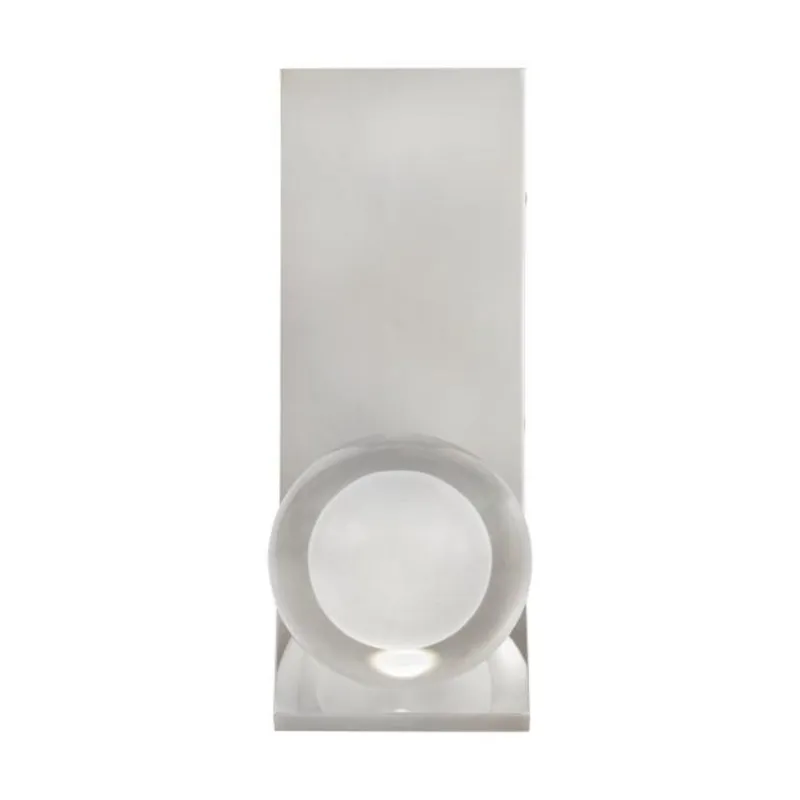 Mina Wall Wall Collection 1-Light LED 3000K Polished Nickel by Sean Lavin