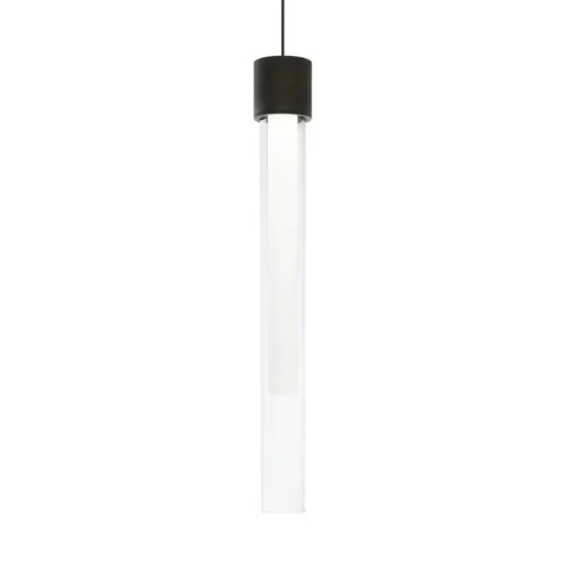 Mini Linger Pendant FreeJack 1-Light LED 3000K Nightshade Black by Sean Lavin