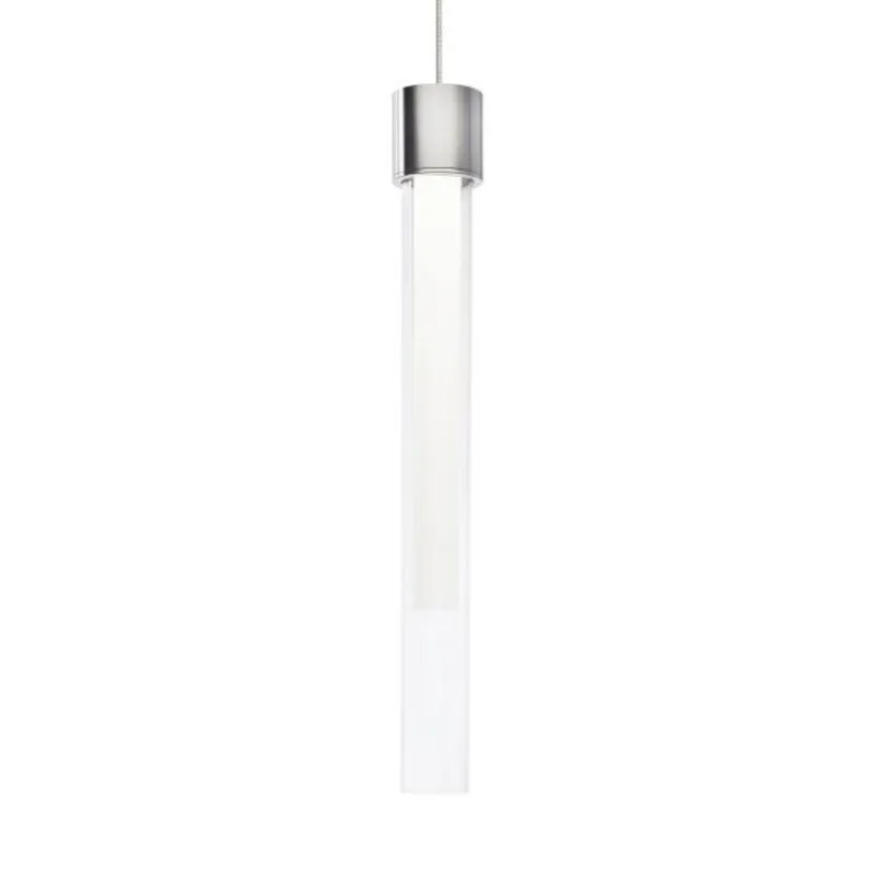 Mini Linger Pendant FreeJack 1-Light LED 3000K Satin Nickel by Sean Lavin