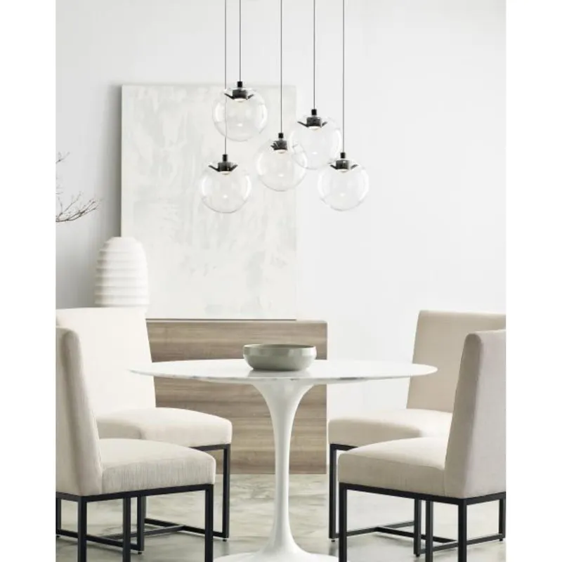 Mini Palona Pendant FreeJack 1-Light LED 3000K-2200K Nightshade Black by Sean Lavin