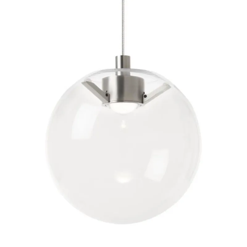 Mini Palona Pendant FreeJack 1-Light LED 3000K-2200K Satin Nickel by Sean Lavin