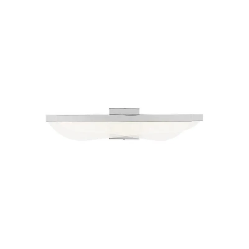 Nyra 25 Bath 1-Light LED 3000K Polished Nickel by Sean Lavin