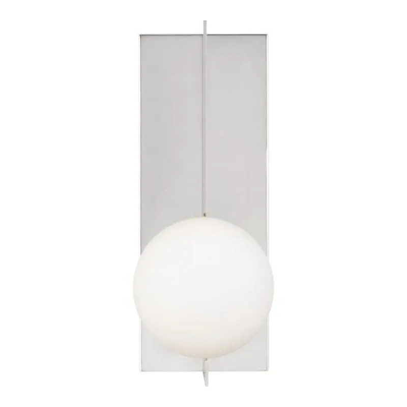 Orbel Wall Wall Collection 1-Light Polished Nickel by Sean Lavin