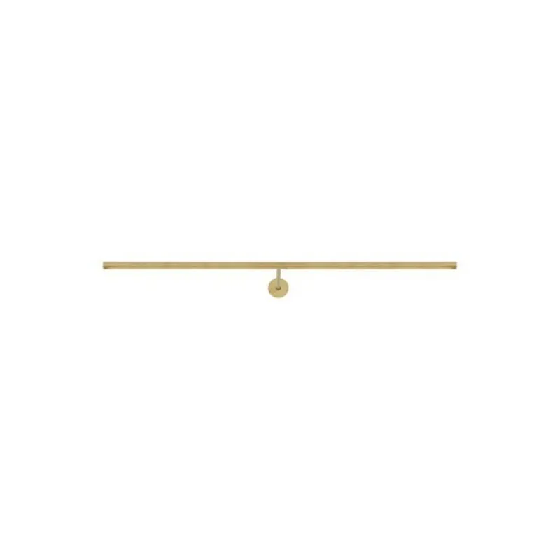 Plural Faceted 30 Picture Light Wall Collection 1-Light LED 2700K Natural Brass by Sean Lavin