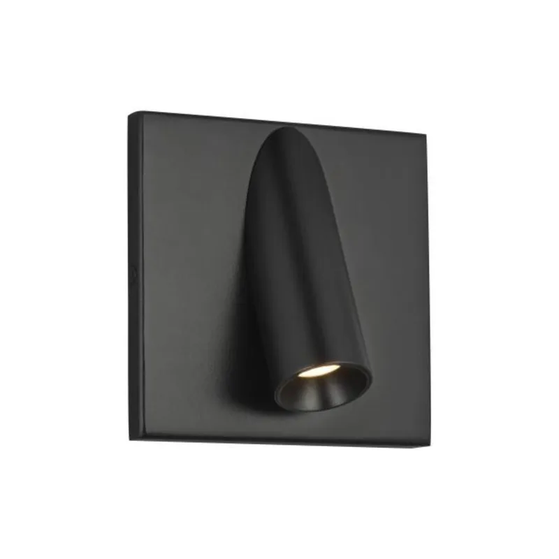Ponte 5 Outdoor Wall 1-Light LED 3000K Black by Sean Lavin