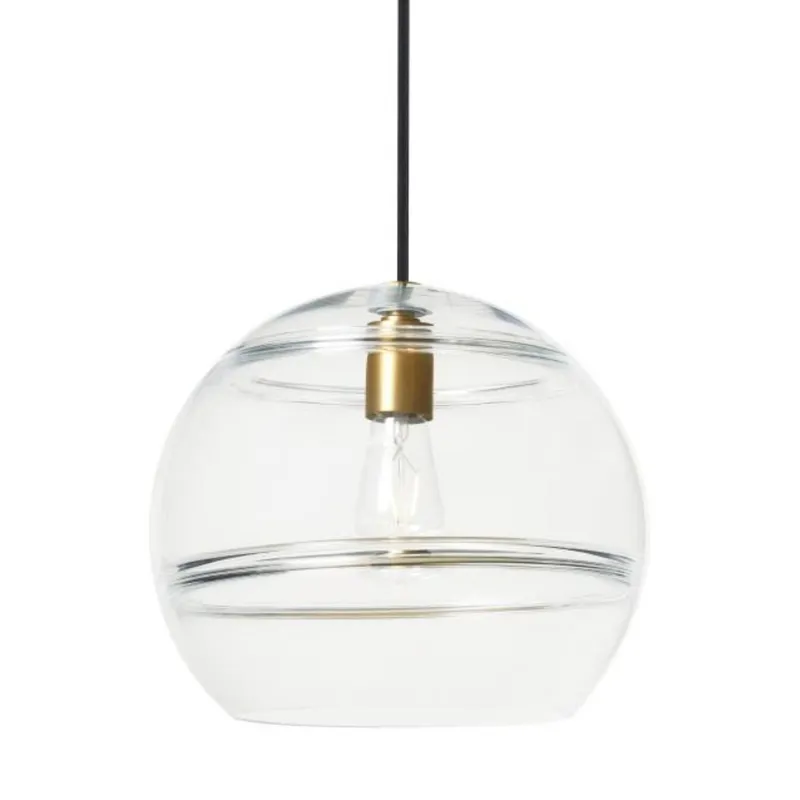Sedona Large Pendant Line-Voltage Pendants/Suspension 1-Light Aged Brass by Sean Lavin