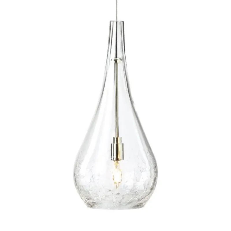 Seguro Pendant FreeJack 1-Light Xenon 3000K Satin Nickel by Sean Lavin