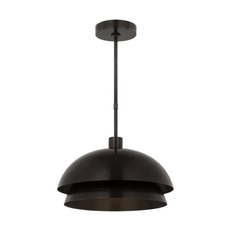 Shanti Large Pendant Line-Voltage Pendants/Suspension 1-Light 2700K Dark Bronze by Sean Lavin