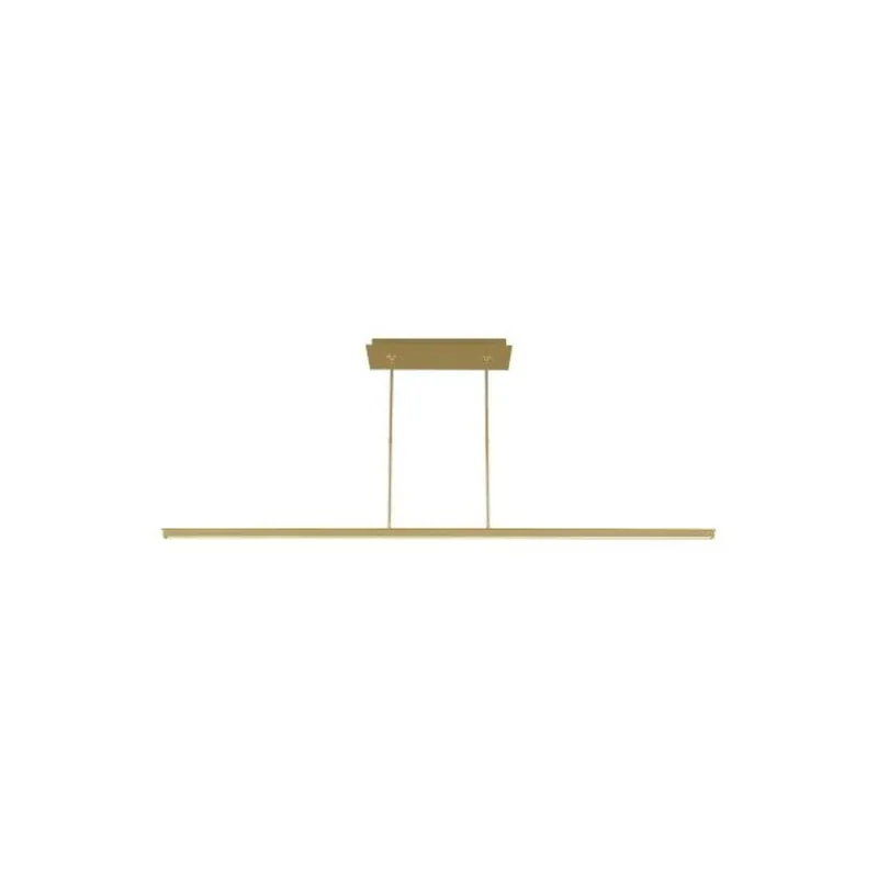 Stagger 72 Linear Suspension Linear Suspension 1-Light LED 2700K Natural Brass by Mick De Giulio