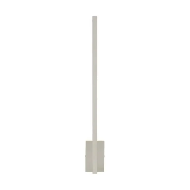 Stagger Small Wall Sconce 1-Light LED 2700K Polished Nickel by Mick De Giulio