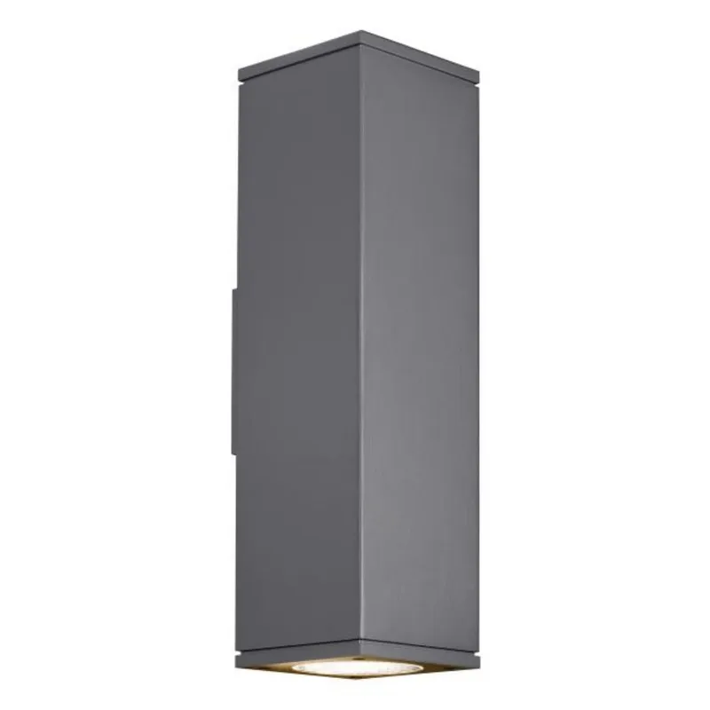 Tegel 18 Outdoor Wall Outdoor 1-Light LED 2700K Black by Sean Lavin