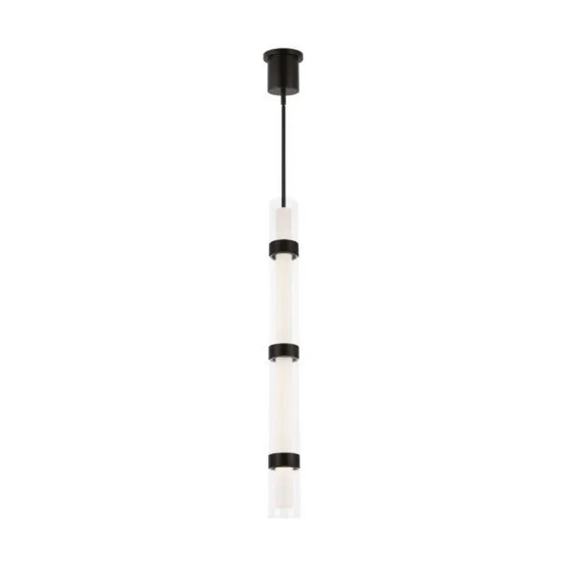 Wit Pendant Line-Voltage Pendants/Suspension 1-Light LED 3000K Black by Sean Lavin