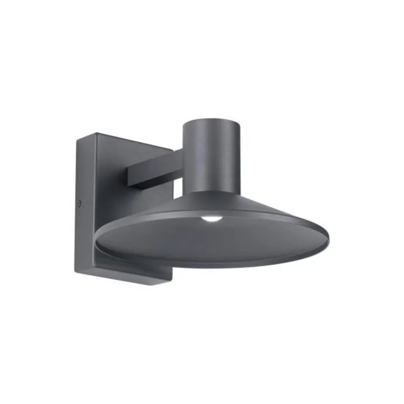 Ash 10 Outdoor Wall Outdoor 1-Light LED 2700K Charcoal by Sean Lavin
