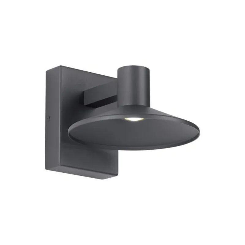 Ash 8 Outdoor Wall Outdoor 1-Light LED 2700K Charcoal by Sean Lavin