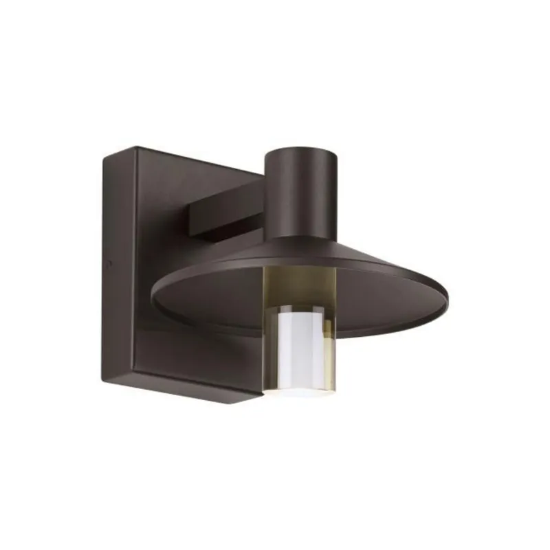 Ash 8 Outdoor Wall Outdoor 1-Light LED 2700K Bronze by Sean Lavin