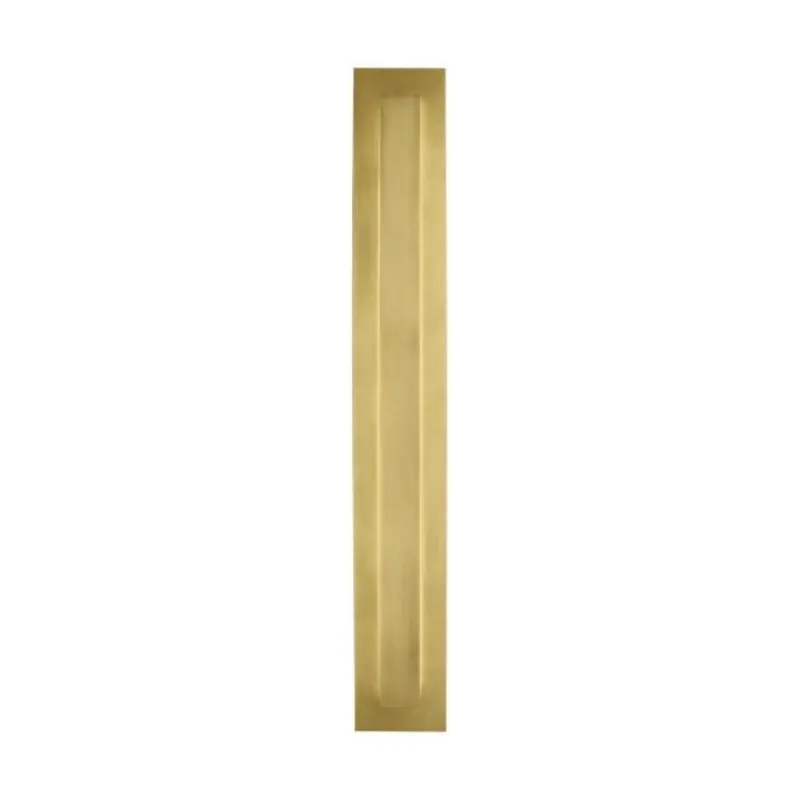 Aspen 36 Outdoor Wall Outdoor 1-Light LED 3000K Natural Brass by Sean Lavin