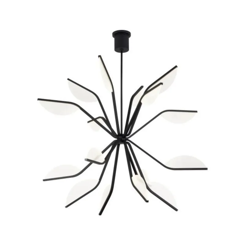 Belterra 43 Chandelier Chandeliers 16-Light LED 3000K Matte Black by Sean Lavin