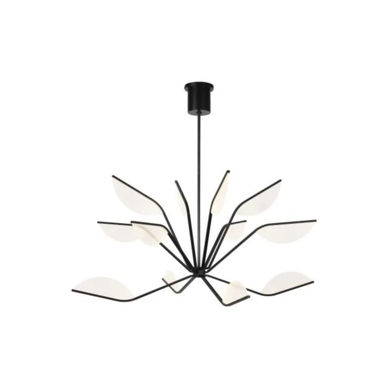 Belterra 48 Chandelier Chandeliers 1-Light LED 3000K Matte Black by Sean Lavin