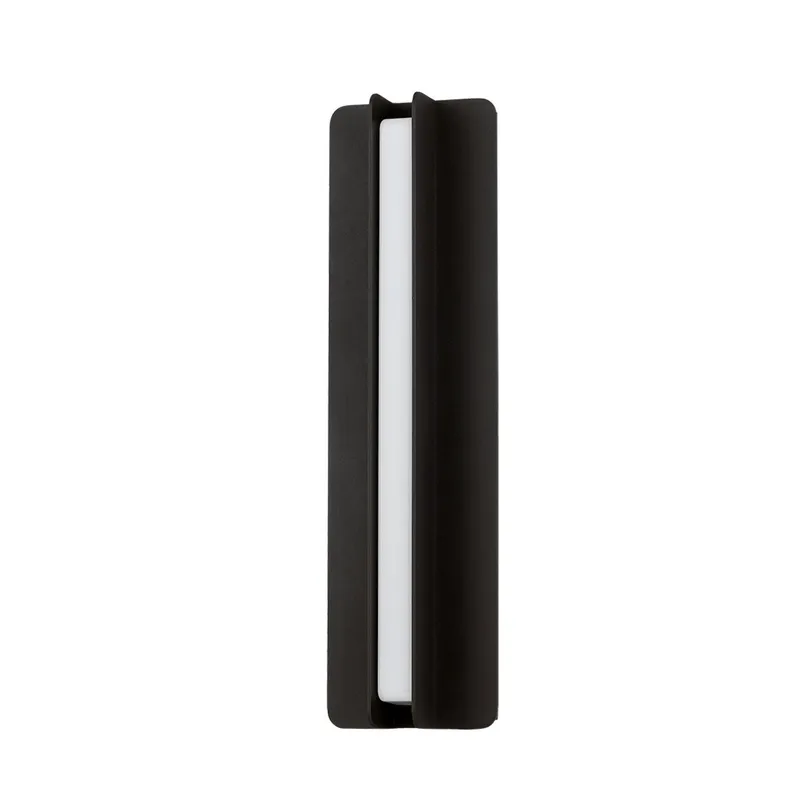 Dune 1-Light Exterior Wall Sconce in Texture Black 6W x 21H