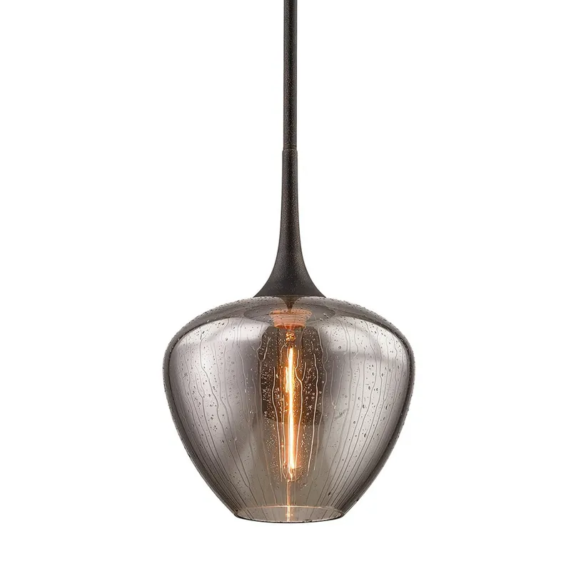 West End 1-Light Pendant in Vintage Bronze 12.5W x 17.5H