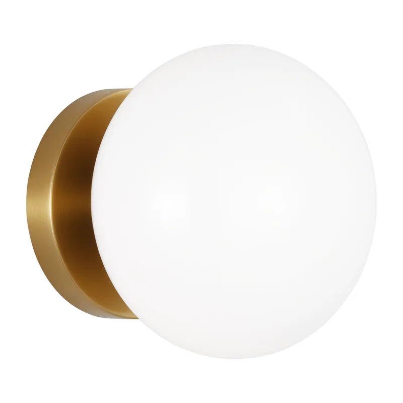 Ellen DeGeneres Lune Sconce in Burnished Brass